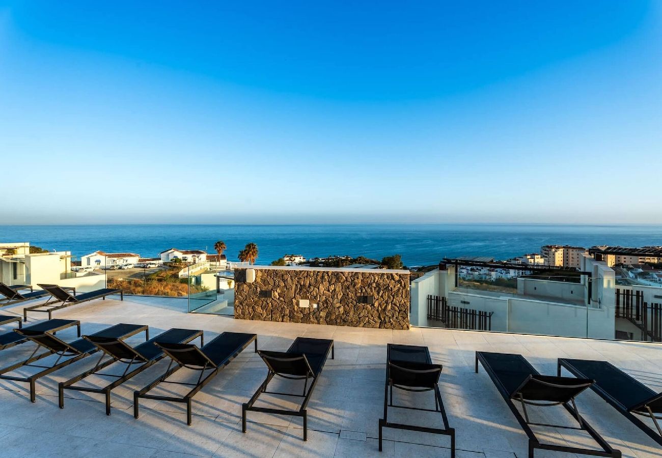 Casa en Torrox Costa - Casa de lujo Mirador Calaceite Torrox Costa, con piscina privada, jacuzzi y spa.