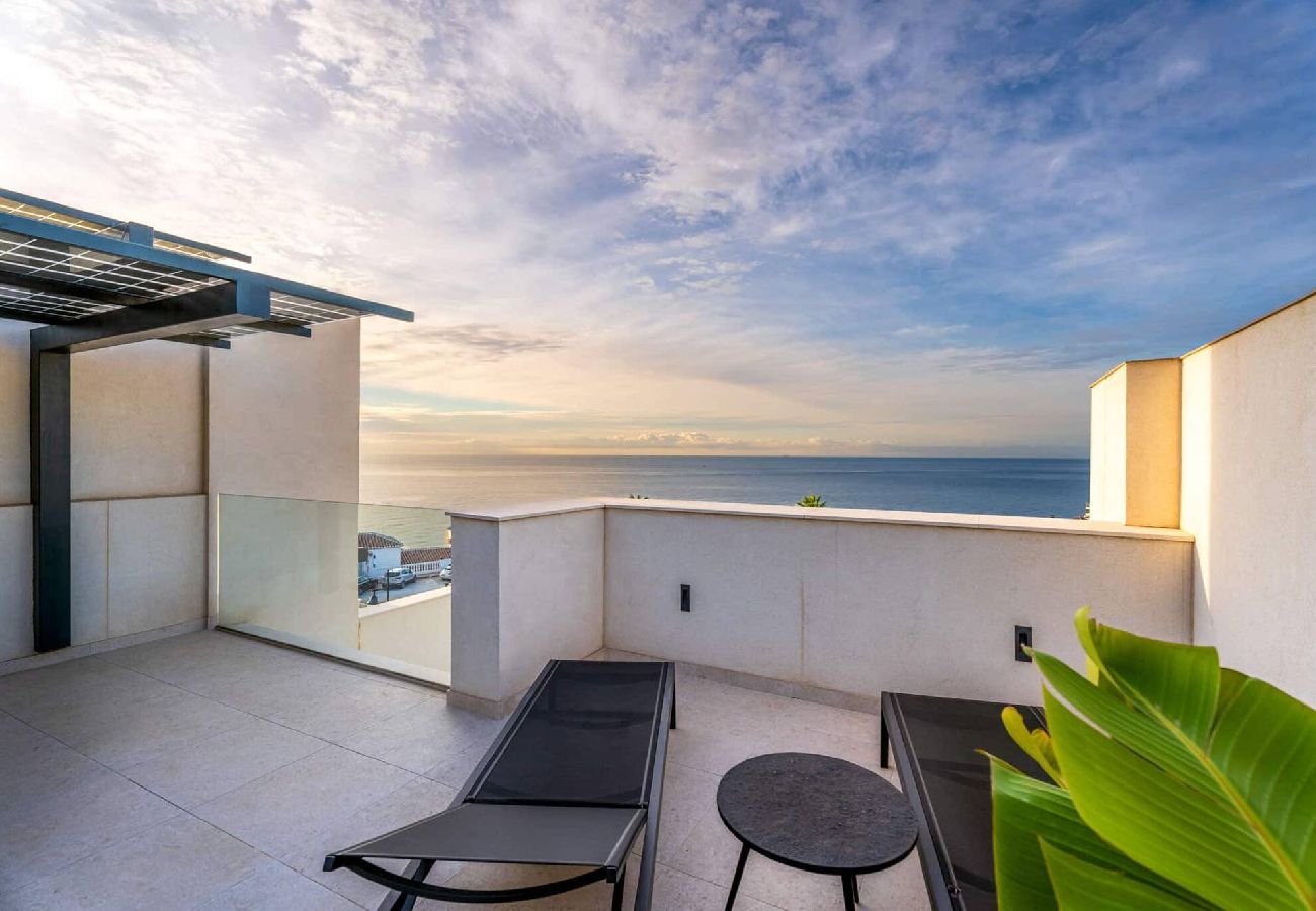 Villa en Torrox - Casa de lujo con jacuzzi y centro de bienestar, Hus 16
