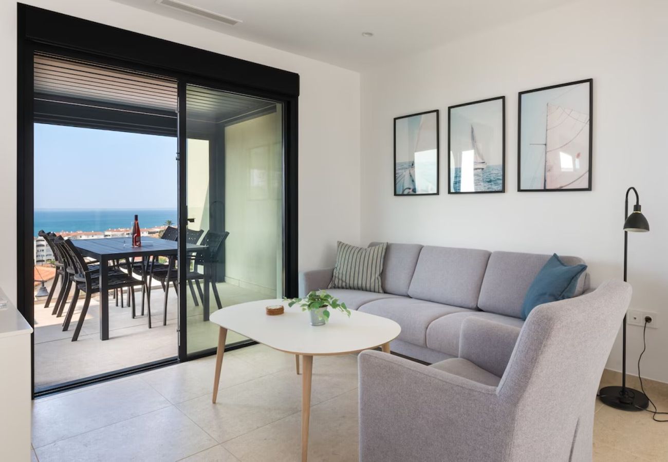 Casa en Torrox Costa - Casa con spa y piscina privados, con acceso a sauna y gimnasio