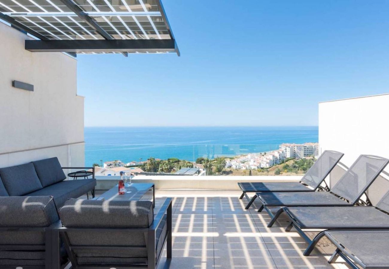 Casa en Torrox Costa - Casa con piscina privada en El Mirador Calaceite Torrox Costa