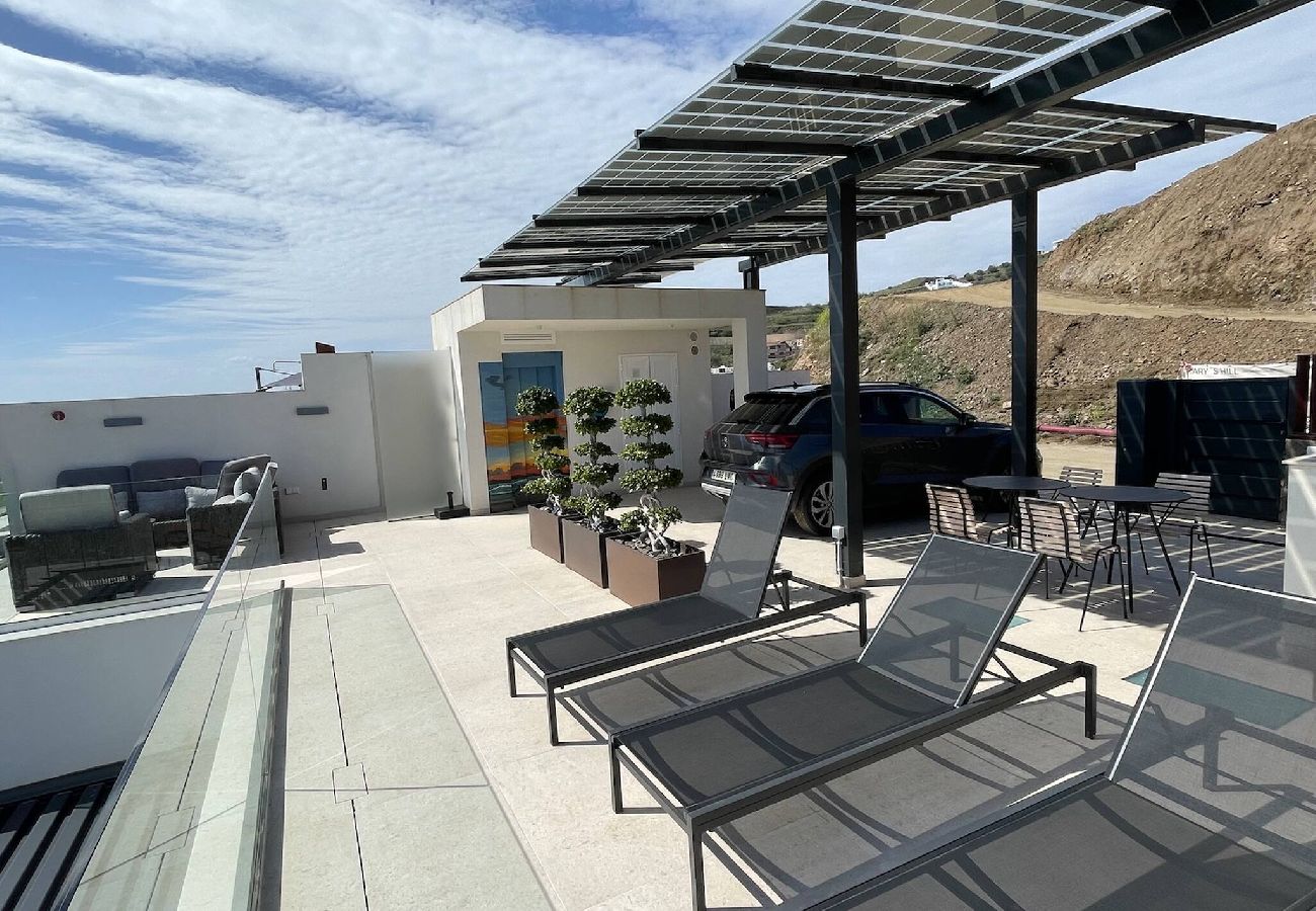 House in Torrox Costa - Luxury House Mirador Calaceite Torrox Costa, with Private Pool Jacuzzi and Wellness