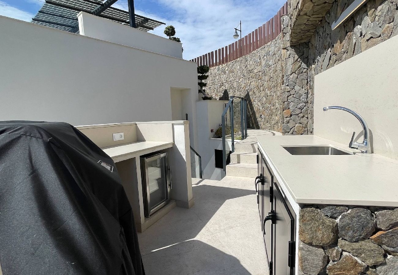 House in Torrox Costa - Luxury House Mirador Calaceite Torrox Costa, with Private Pool Jacuzzi and Wellness