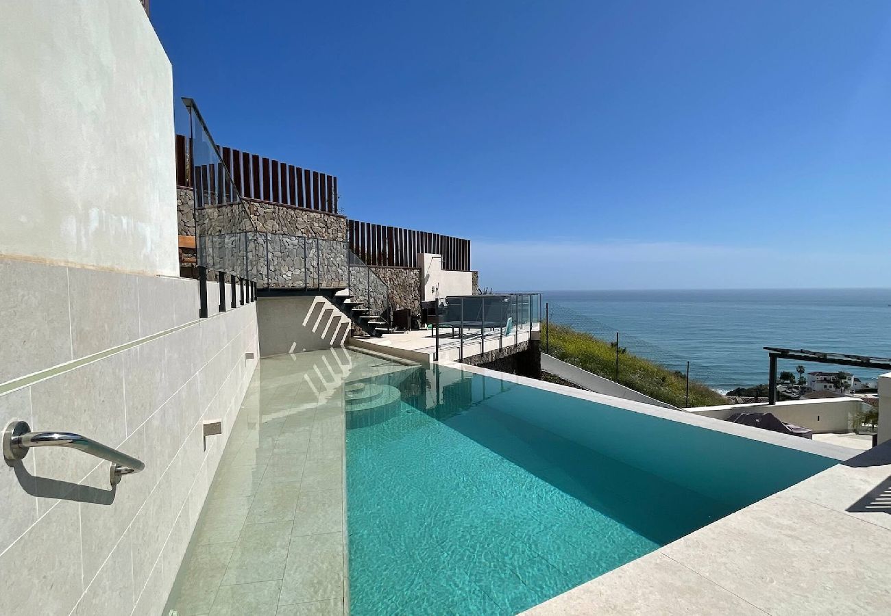 House in Torrox Costa - Luxury House Mirador Calaceite Torrox Costa, with Private Pool Jacuzzi and Wellness