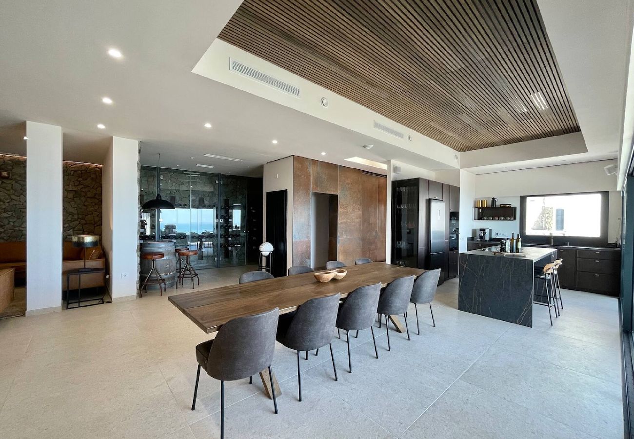 House in Torrox Costa - Luxury House Mirador Calaceite Torrox Costa, with Private Pool Jacuzzi and Wellness