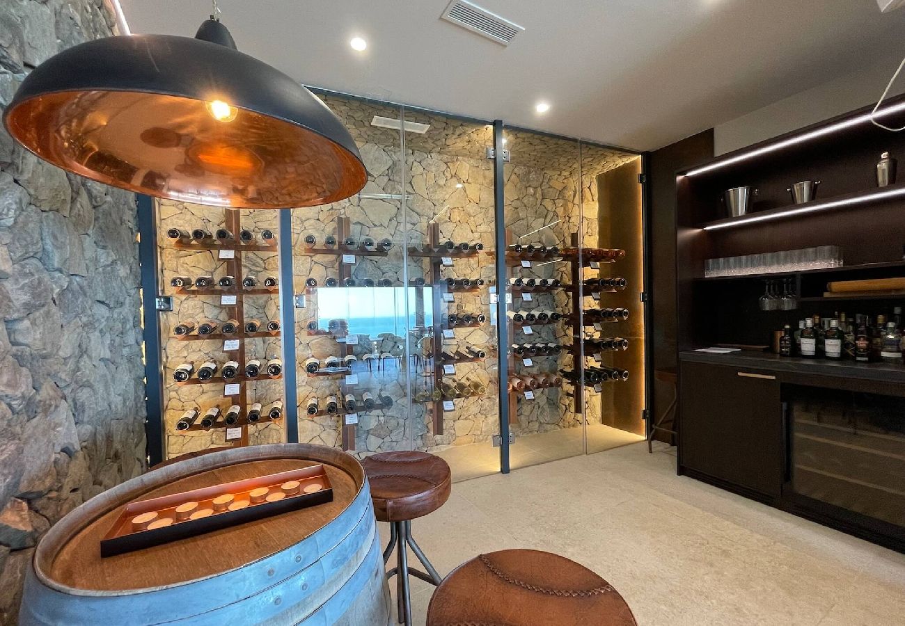 House in Torrox Costa - Luxury House Mirador Calaceite Torrox Costa, with Private Pool Jacuzzi and Wellness