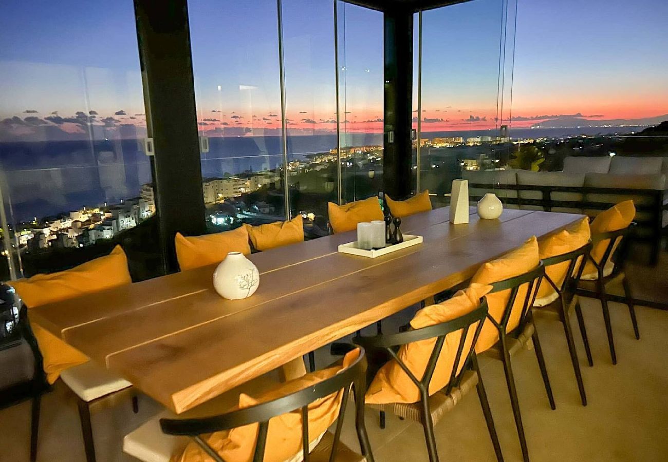 House in Torrox Costa - Luxury House with Private Pool, Jacuzzi and Wellness Spa