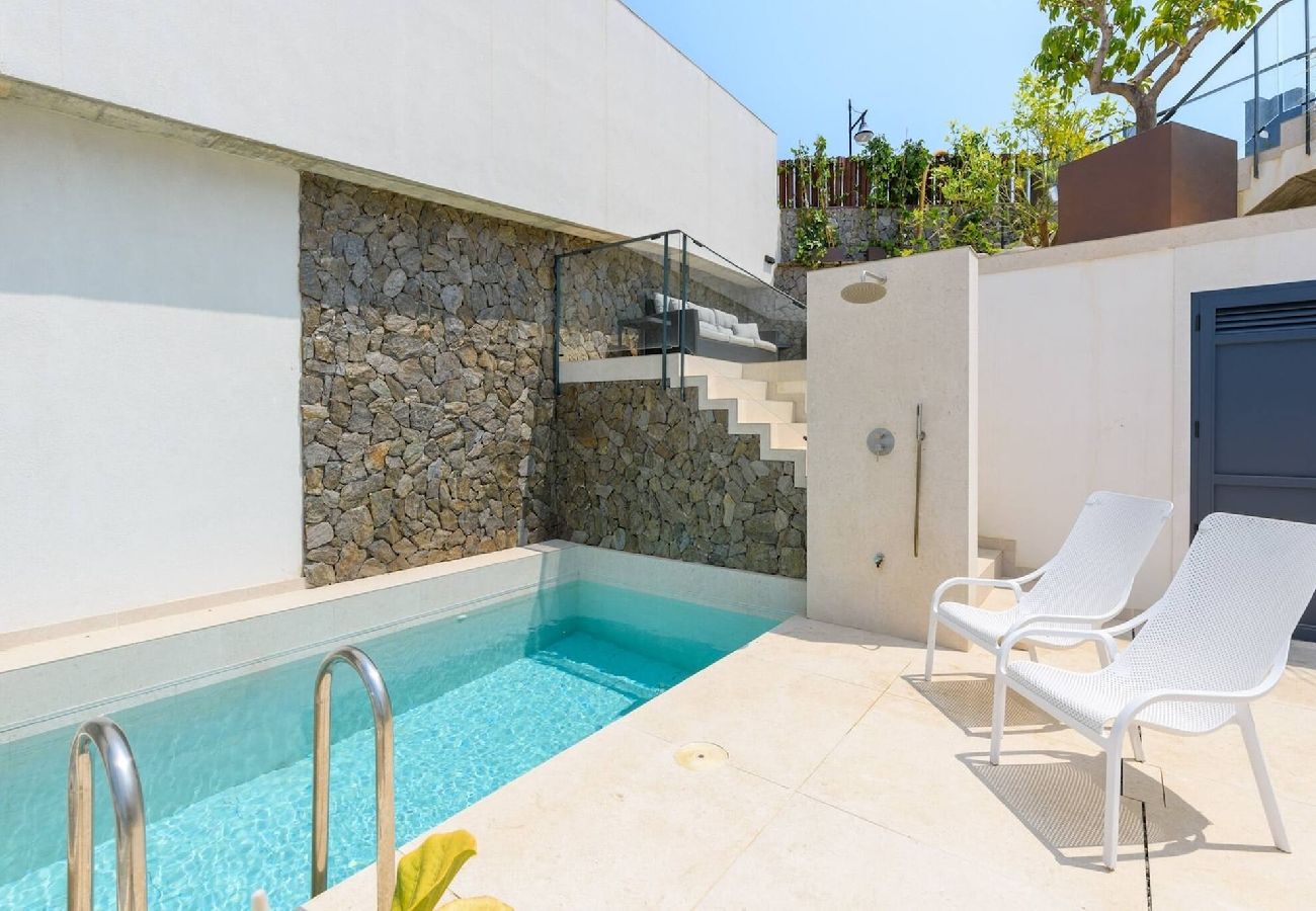 House in Torrox Costa - Luxury House with Private Pool, Jacuzzi and Wellness Spa