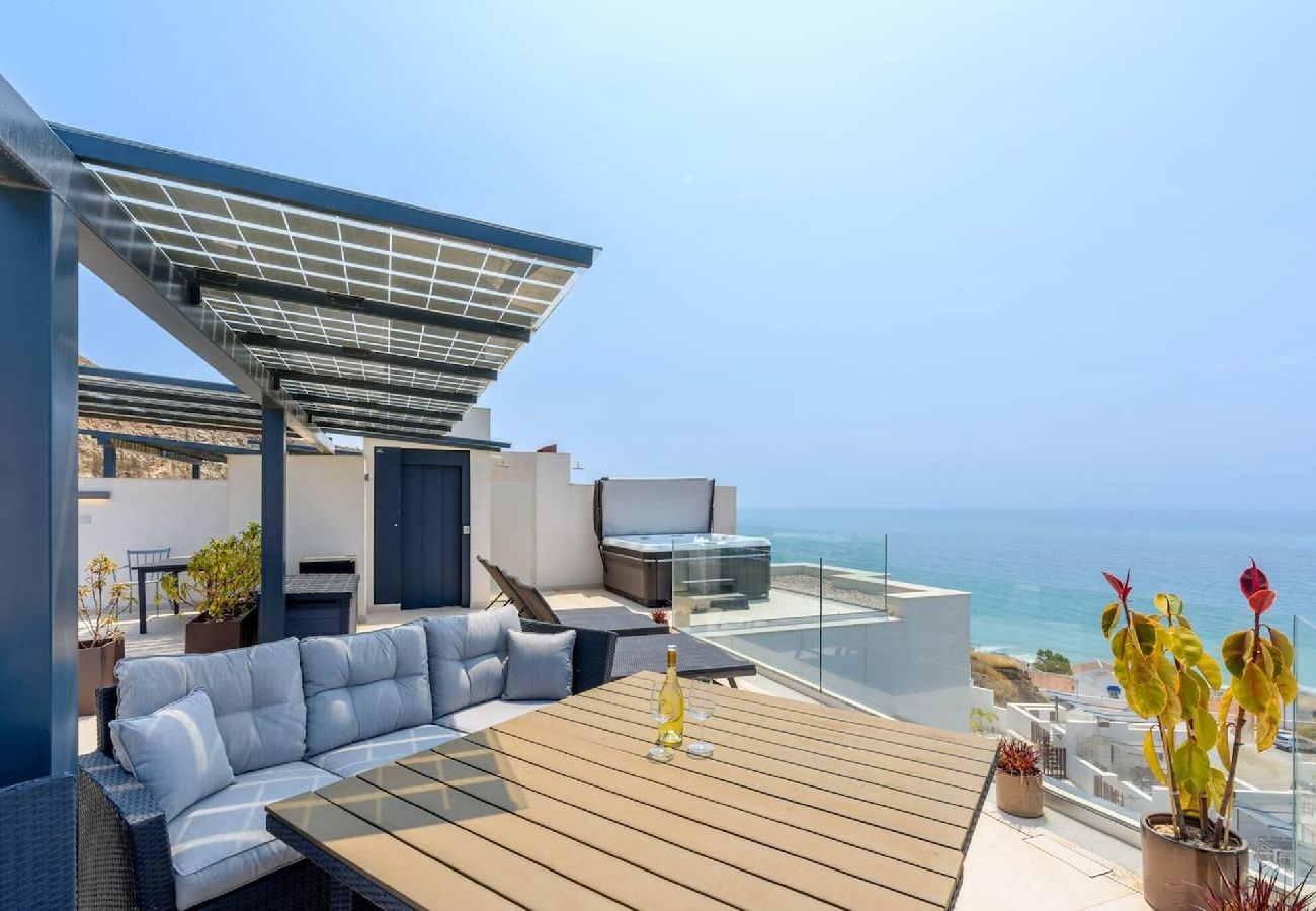 House in Torrox Costa - Luxury House with Private Pool, Jacuzzi and Wellness Spa