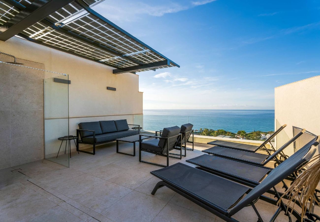 House in Torrox Costa - House with private pool in El Mirador Calaceite Torrox Costa
