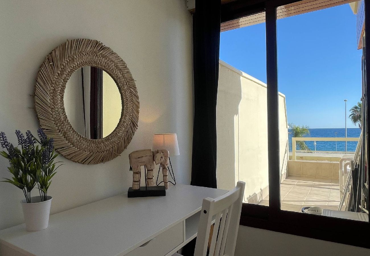 Apartment in Nerja - Apartment on Frontline Burriana Beach, Nerja 