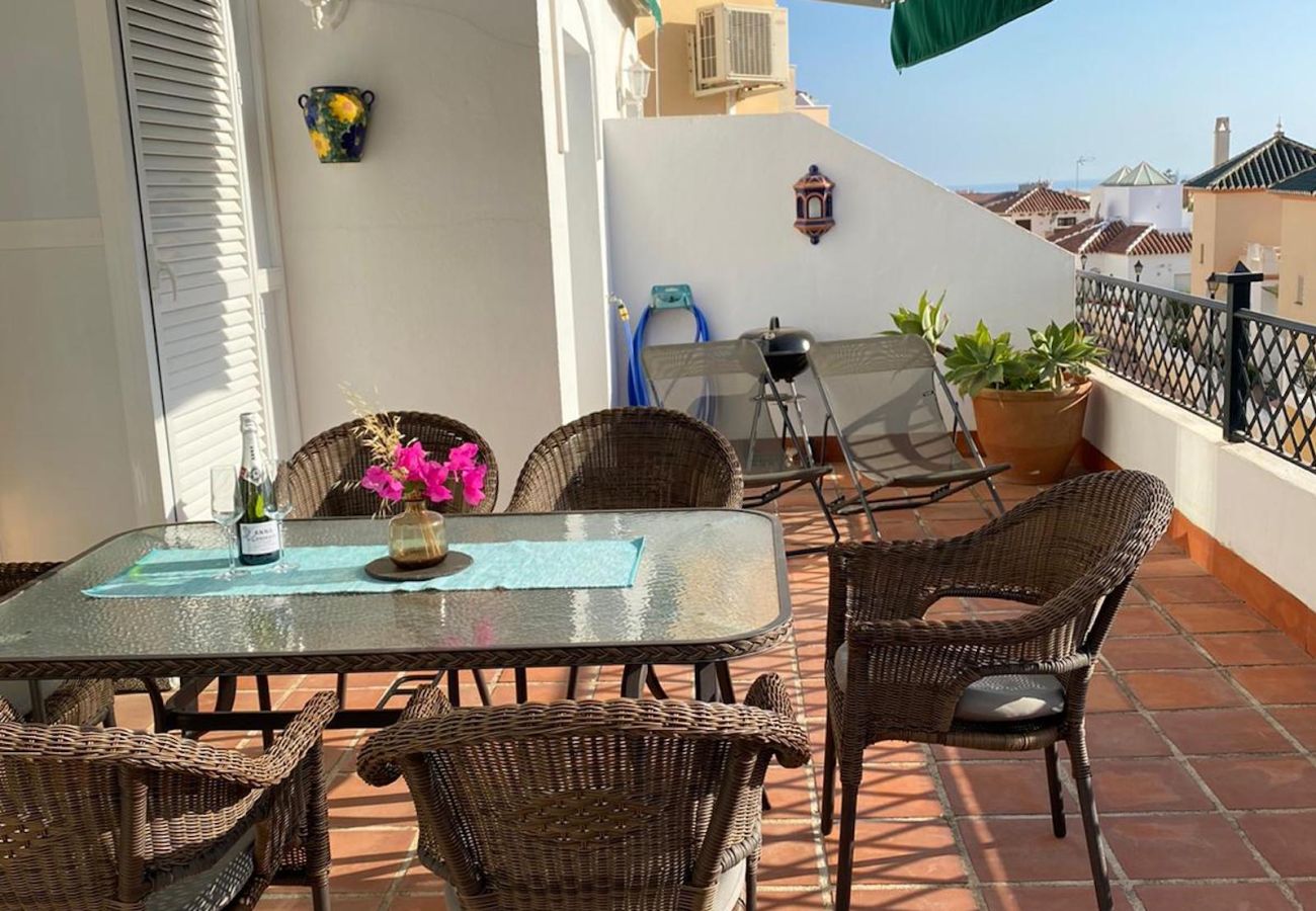 Apartment in Nerja - Miramar Nerja - Spacious apartment near Burriana beach with pool
