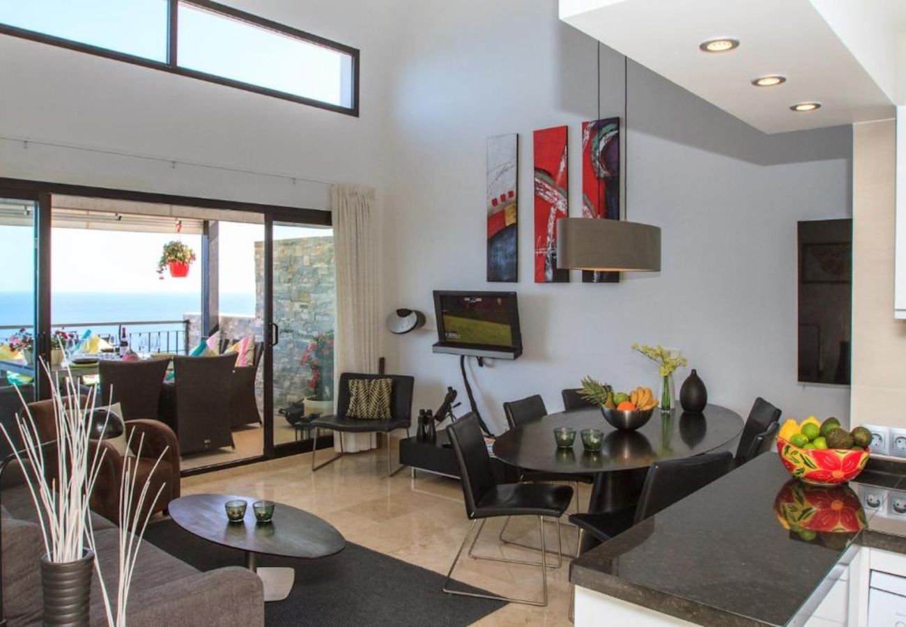Apartment in Torrox Costa - Stunning Penthouse in Calaceite with Panoramic Views