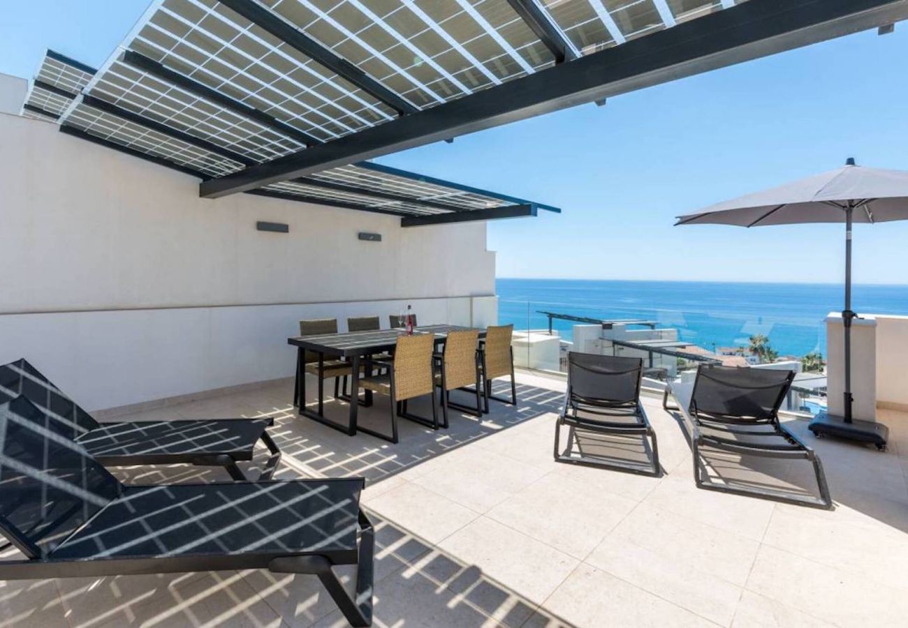 Stuga i Torrox Costa - Luxury House at El Mirador Wellness and Spa