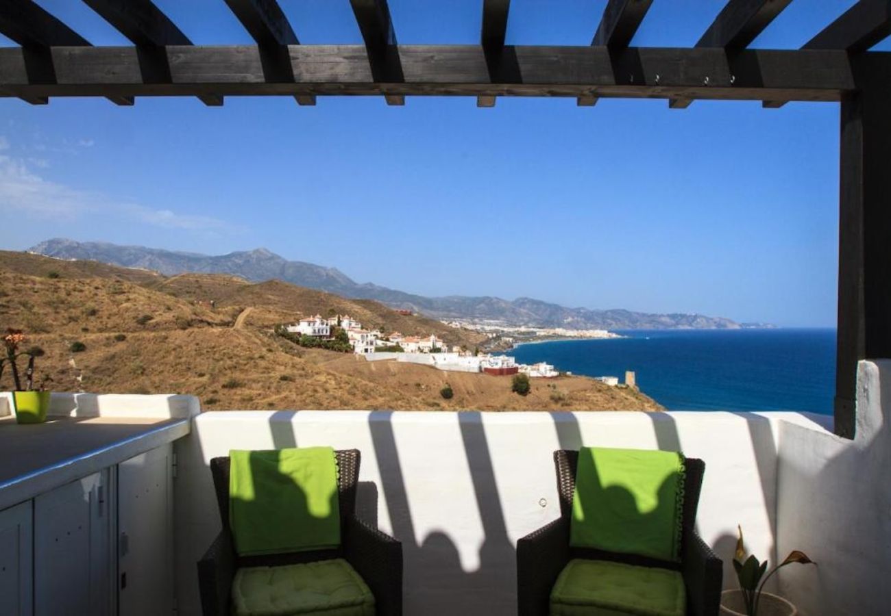 Lägenhet i Torrox Costa - Stunning Penthouse in Calaceite with Panoramic Views